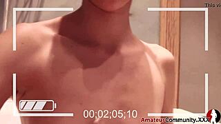 Petite European Amateur Fingers Herself In Bathtub