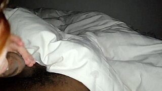 russian redhead sucks big cock