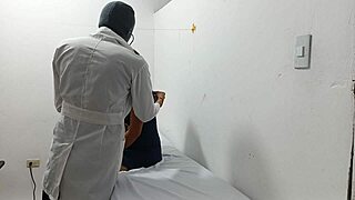 Kinky Doctor's Passionate Office Masturbation