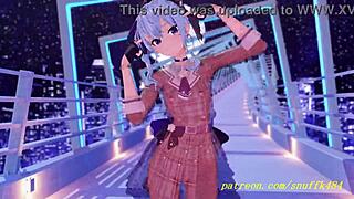 Watch Suisei Dance in 3D Hololive Hentai?