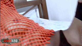 shania, a delicious 18+ french black girl, takes a hard anal fuck on the bed with her skinny frame.