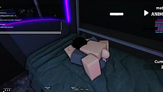 i breed this goth slut in the roblox condo