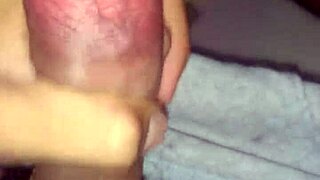 Stimulating my cock until I cum hard 😏