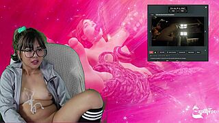 Exotiqfox Reacts to Ellie Monster's Animal Compilation with Emotion