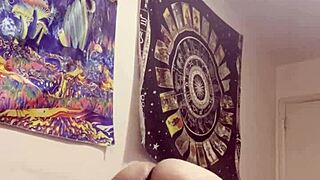 dancing and twerking in my first ever thong until i get wet - ~ariana?