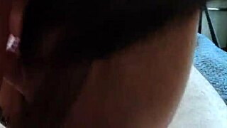 Stepsister Plays with Stepbrother's Dick Up Close