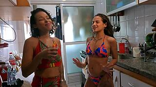 friend dumps boy and fucks in public pool