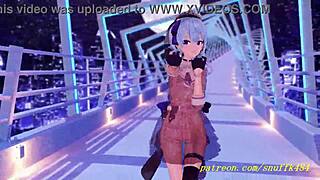 Watch Suisei Dance in 3D Hololive Hentai?