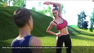 i saw a wife and stepmother jogging together