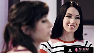 all girl massage where two hot stepsisters remember a steamy moment together