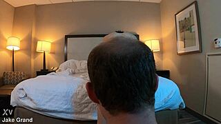 I see cum dripping from hot tatted woman after creampie