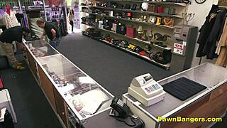 Nerdy Brunette Teen Sucks And Fucks For Cash