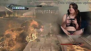 lovense connected gaming sexy bimbo plays bayonetta episode 5