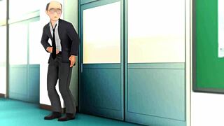 Netorare Akiba Principal's Office Double Sex With Teacher