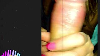 Karen sucks cock with tongue, amateur blowjob part two.