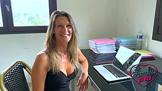 Milena, the sexy milf, adores big cocks. Want to see her in action?