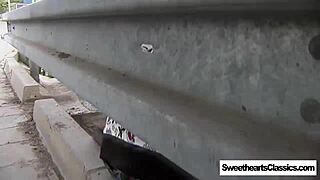 Lesbian Amateurs Playing Outside