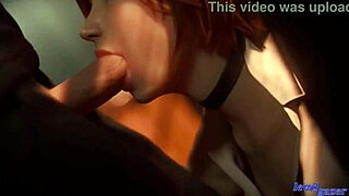 Asuka Kazama stars in a threesome with blowjobs, cum in mouth, and deepthroat action