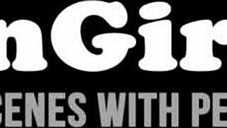 poor guy watches innocent mormon teen 18+ get hammered