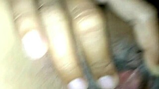 Tight pussy gets creampied hard