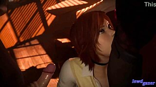 Asuka Kazama stars in a threesome with blowjobs, cum in mouth, and deepthroat action