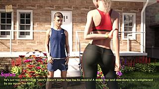 i saw a wife and stepmother jogging together