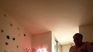 Asian woman visits home in california