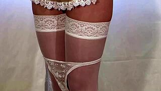 regina noir strips down in maid casting video