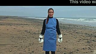 Beautiful Italian Babe Silvia Soprano Dominated Roughly On The Beach In Norway In A Cinematic Adventure With Hard Slapping Spitting And Kinky Play