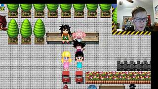 goku's delivery girl service ep 2 with milf blowjob and handjob in kame paradise 😏