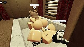 i suck and fuck in the bathtub with my fat ass