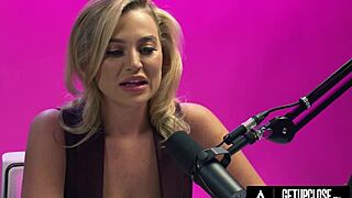 Can you watch Blake Blossom's rough pussy stretching solo orgasm up close?