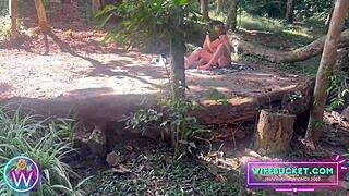 my girlfriend tricked her yoga instructor onto my cock