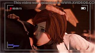 Asuka Kazama stars in a threesome with blowjobs, cum in mouth, and deepthroat action