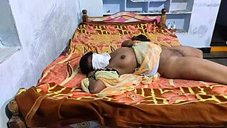 Youranitha, the indian village hot wife, gets homemade fucking with creampie