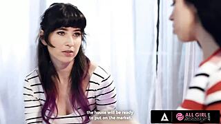 all girl massage where two hot stepsisters remember a steamy moment together