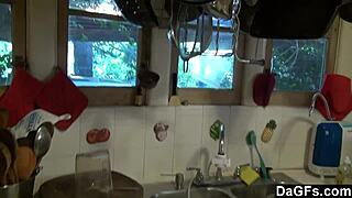 Dagfs - Hottie Teen 18+ Fucked In Kitchen After Shopping