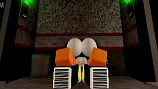 Two FNAF characters get intimate