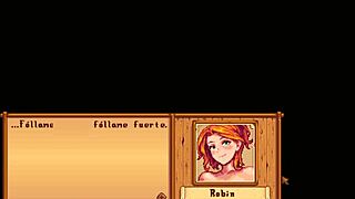Exploring Stardew Valley mod with Robin in Spanish, part 1.