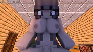 Sweet Christmas evening with ex in Minecraft animation! 🎅