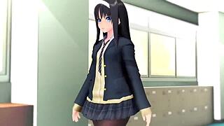 Netorare Akiba Principal's Office Double Sex With Teacher