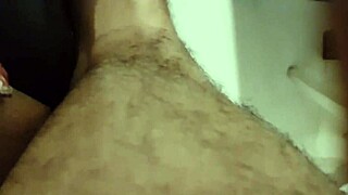 New Mexican victim moans deliciously on the bed.