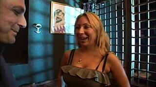 blonde girl demonstrates her skills in various activities 😊