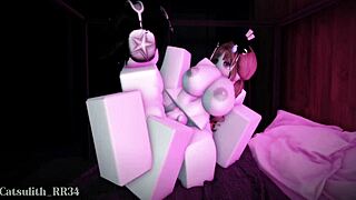 Rough Sex Session with Follower Featuring Big Tits