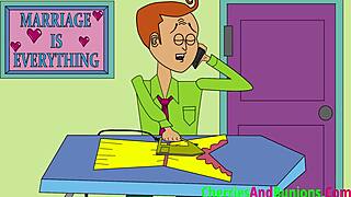 the faithful wife gets a facial in this interracial threesome