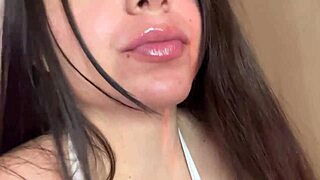 Beautiful colombian teen 18+ streamer fingers herself. Watch now?