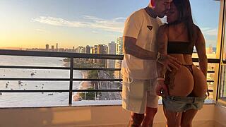 I enjoy fucking at sunset in cowgirl position