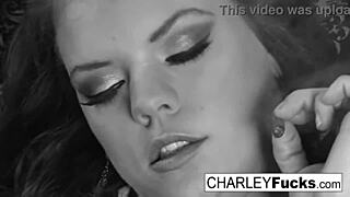 Can charley chase and her girlfriend handle this intense lesbian fucking?