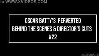 Sayuri struggles to take big Jahman's huge cock in her tight pussy behind the scenes