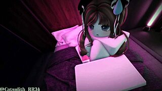 Rough Sex Session with Follower Featuring Big Tits